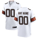 Camiseta NFL Cleveland Browns - Versión de Juego - Marrón - Blanco