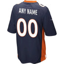 Camiseta NFL Denver Broncos - Versión Alternativa de Juego - Azul Marino