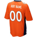Camiseta NFL Denver Broncos - Versión de Juego - Naranja