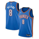 Camiseta NBA Jalen Williams - Oklahoma City Thunder - 2023 - Edición Ícono - Azul