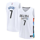 Camiseta NBA Kevin Durant - Brooklyn Nets - 2023 Fastbreak - Edición Ciudad - Blanco