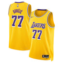 Camiseta NBA Luka Dončić - Los Angeles Lakers - Edición Ícono 2024 - Oro - Unisex