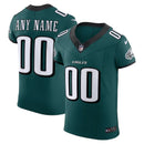 Camiseta NFL Philadelphia Eagles - Edición Noturna Personalizada - Verde