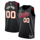 Camiseta NBA - Portland Trail Blazers - 23/24 - Negro - Edición Ciudad
