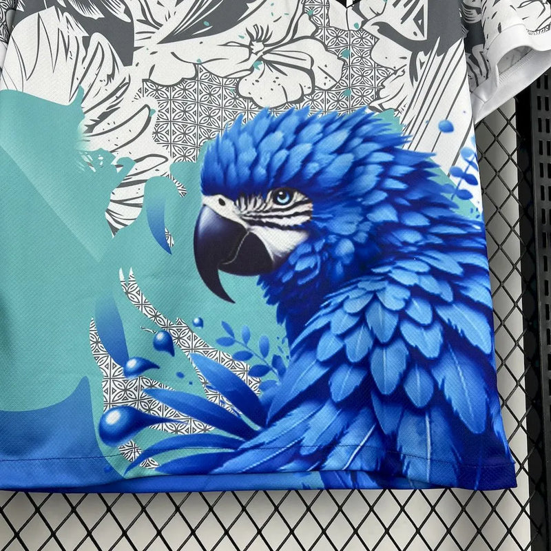 Camiseta Brasil 25/26 - White Parrot Edition  - Versión Aficionado