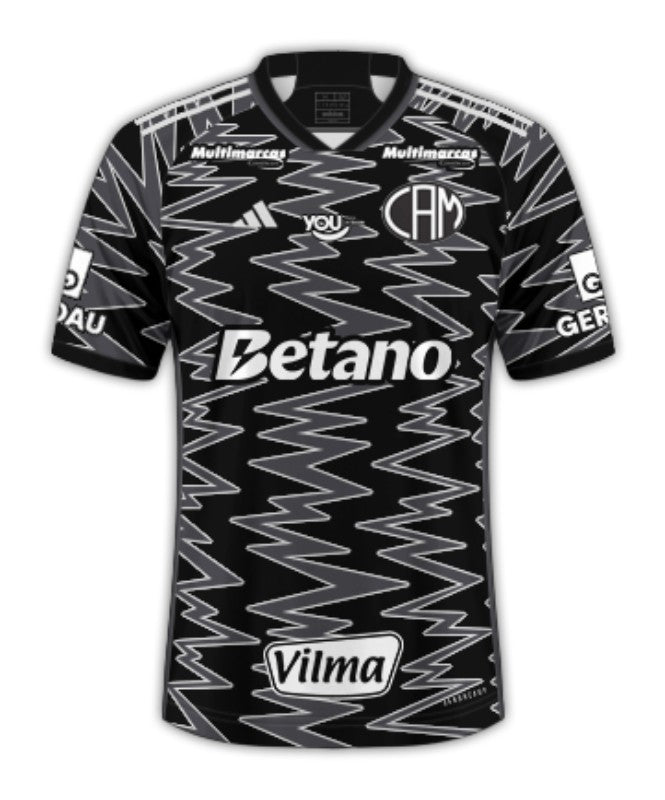 Atlético Mineiro 24/25 Third Division III - All Sponsors - Amateur Version