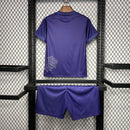 REAL MADRID Y-3 MORADA 24/25 CHILDREN'S SET 