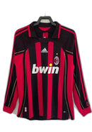 Camiseta AC Milan 06/07 I de Local - Manga Larga Versión Retro