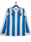 Argentina 1986 Home Shirt - Long Sleeve Retro Version