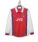 Arsenal 1998 Home Shirt - Long Sleeve Retro Version