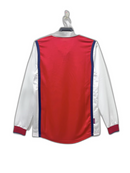 Arsenal 1998 Home Shirt - Long Sleeve Retro Version