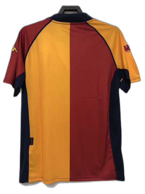 AS Roma 00/01 Home Shirt - Retro Version 