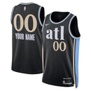 Camiseta NBA - Atlanta Hawks - 23/24 - Negro - Edición Ciudad