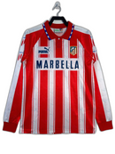 Camiseta Atlético de Madrid 94/95 I de Local - Manga Larga Versión Retro