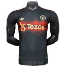 Camiseta Manchester United 25/26 Entrenamiento - Negro - Versión Jugador