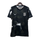 Camiseta Corinthians 25/26 Entrenamiento - Negro - Versión Aficionado