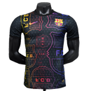 Camiseta Barcelona 25/26 Edición Especial - Negro, Amarillo e Rojo - Versión Jugador