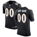 Camiseta NFL Baltimore Ravens - Edición Personalizada Speed Machine - Negro