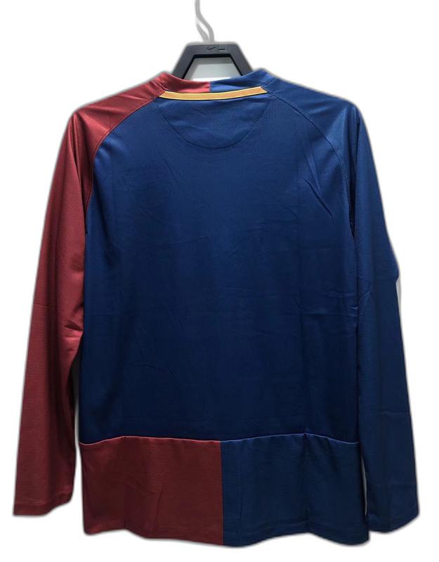 Barcelona 08/09 Home Shirt - Long Sleeve Retro Version 