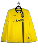 Camiseta Barcelona 08/09 II de Visitante - Manga Larga Versión Retro