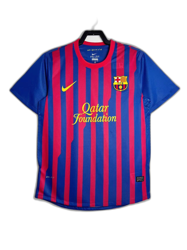 Barcelona 11/12 Home Shirt - Retro Version