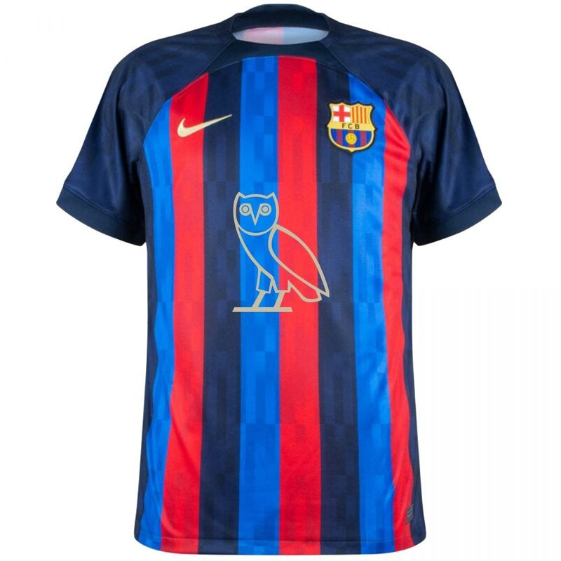Barcelona &amp; Drake Special Edition 22/23 OVO Shirt - Fan Version 