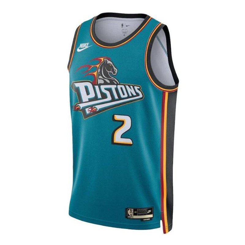 Cade Cunningham Detroit Pistons 2023 Petrol Blue Classic Edition NBA Jersey 