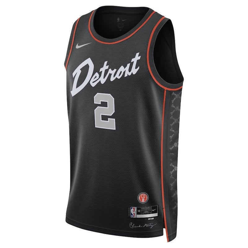 Cade Cunningham - Detroit Pistons - 23/24 NBA Jersey - Black - City Edition 