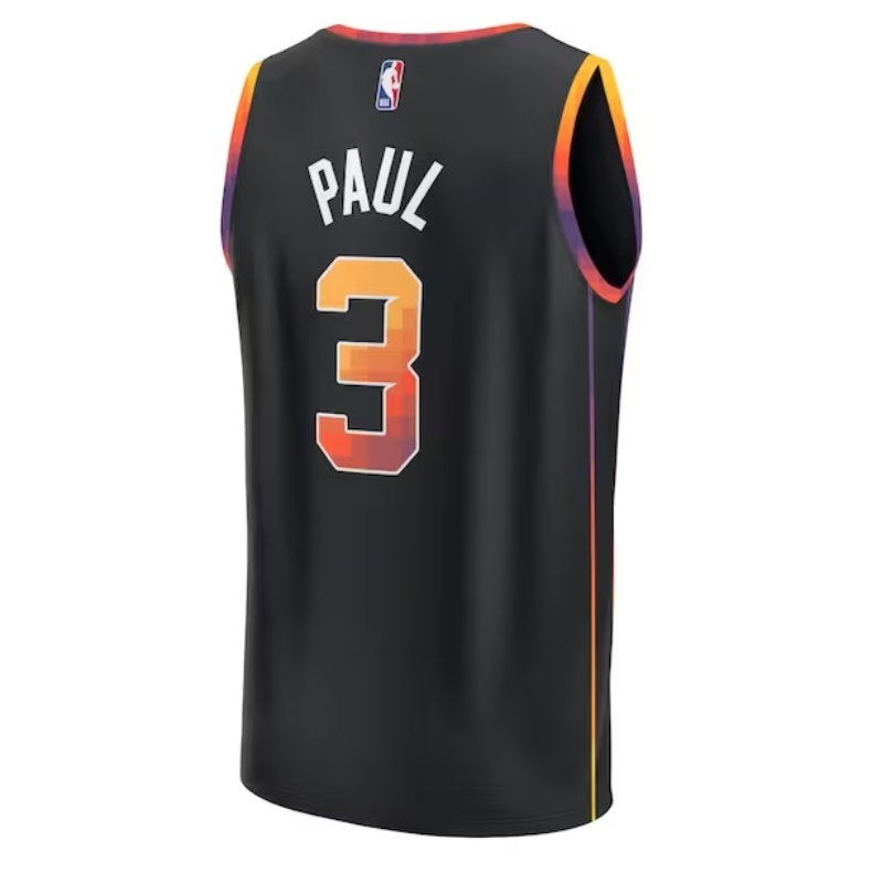 Chris Paul - Phoenix Suns - 2023 Fast Break Player NBA Jersey - Black - Impact Edition 