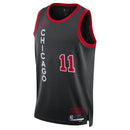 Camiseta NBA DeMar DeRozan - Chicago Bulls - 23/24 - Negro - Edición Ciudad