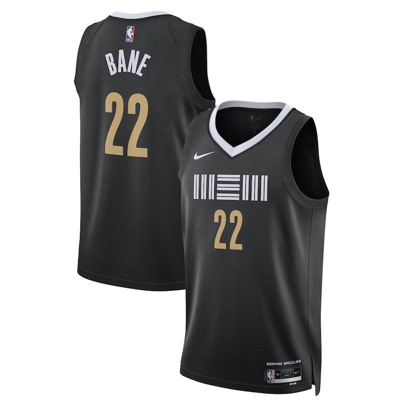 Desmond Bane - Memphis Grizzlies NBA Jersey - 23/24 - Black - City Edition 