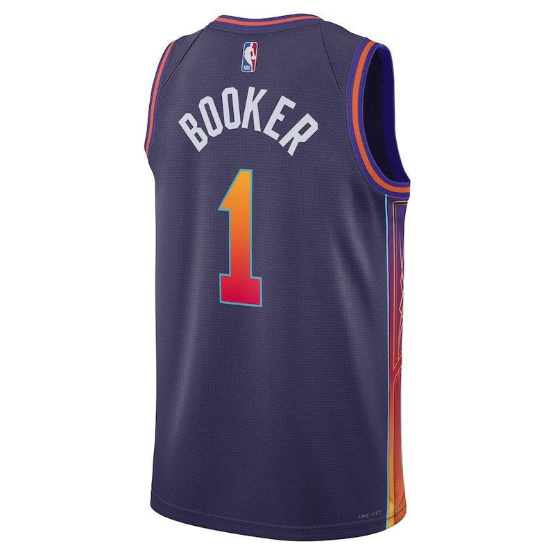 Devin Booker - Phoenix Suns - 23/24 - Purple - City Edition NBA Jersey 