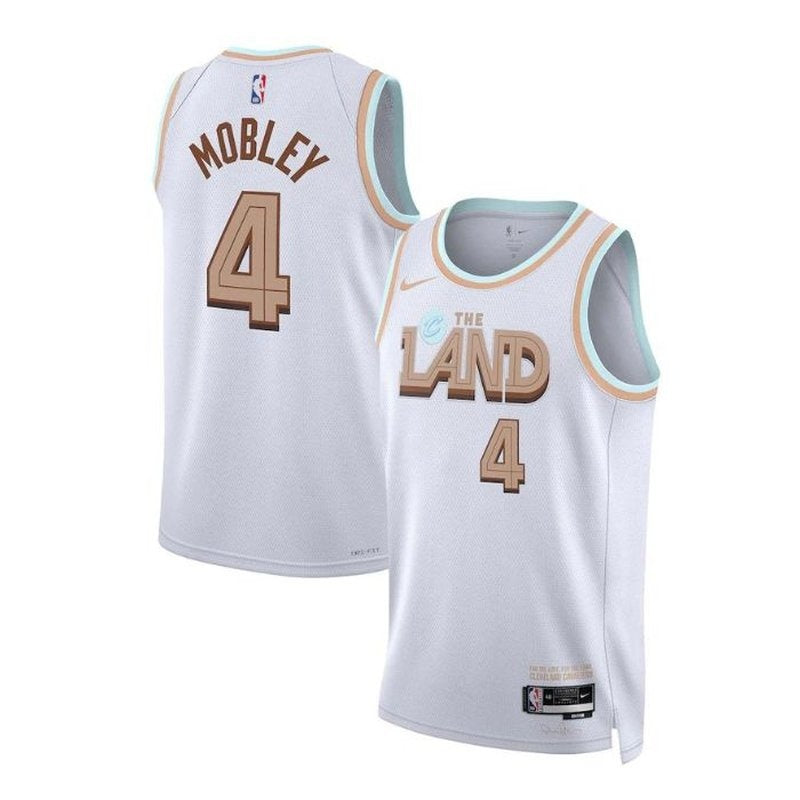 Evan Mobley - Cleveland Cavaliers - 22/23 City Edition NBA Jersey - White 