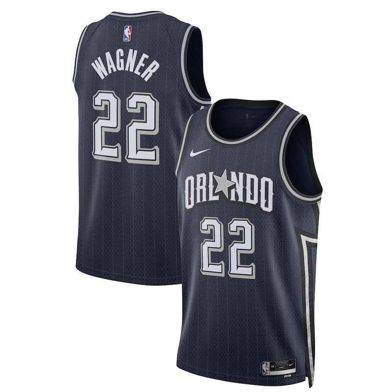 Orlando Magic Franz Wagner NBA Jersey - 23/24 - Navy Blue - City Edition 