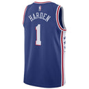 Camiseta NBA James Harden - Philadelphia 76ers - 20222 - Edición Ícono - Retro