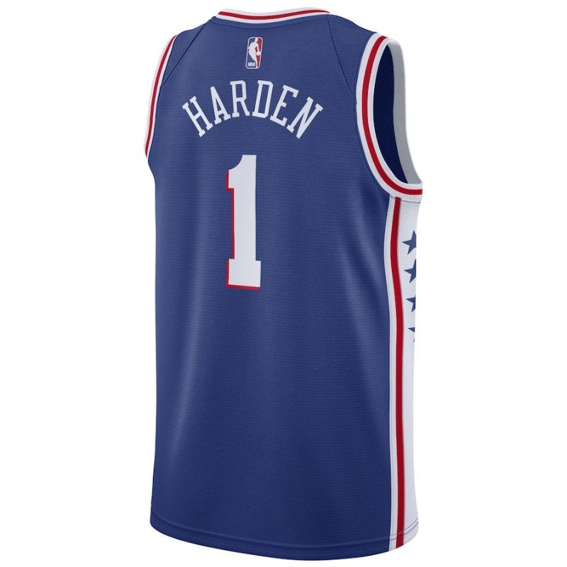 NBA James Harden Jersey - Philadelphia 76ers - 20222 - Icon Edition - Retro 