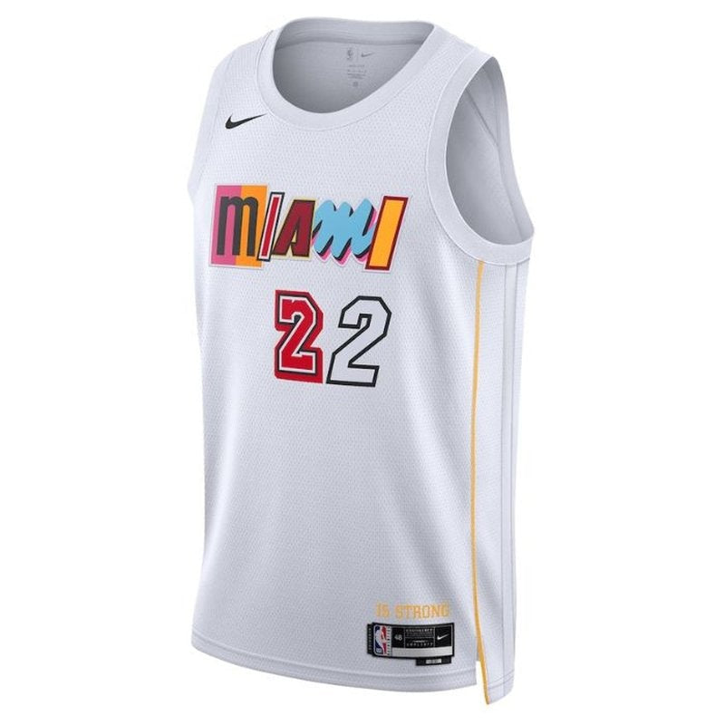 Jimmy Butler - Miami Heat - 2023 NBA Jersey - City Edition - White 