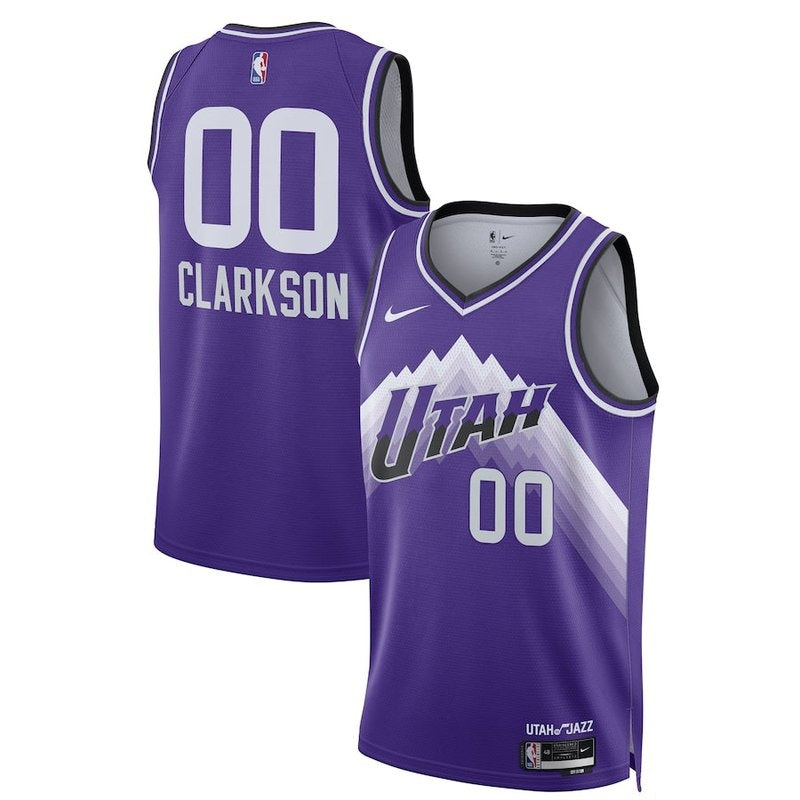 Jordan Clarkson - Utah Jazz NBA Jersey - 23/24 - Purple - City Edition 