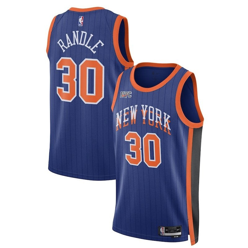Julius Randle NBA Jersey - New York Knicks - 23/24 - Blue - City Edition 