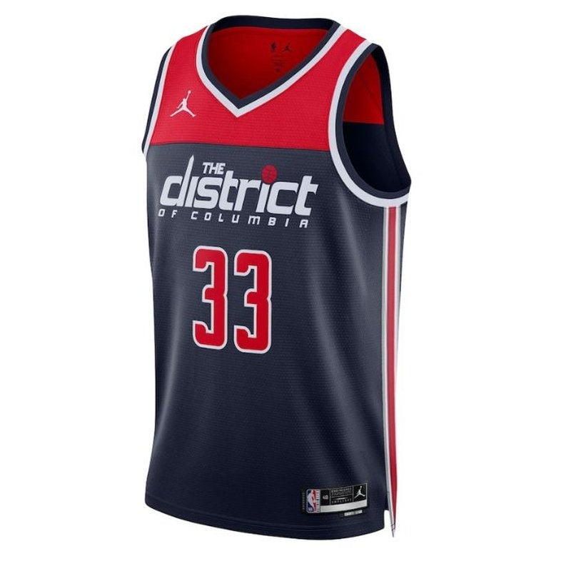 Kyle Kuzma - Washington Wizards - 2023 Impact Edition NBA Jersey - Navy Blue