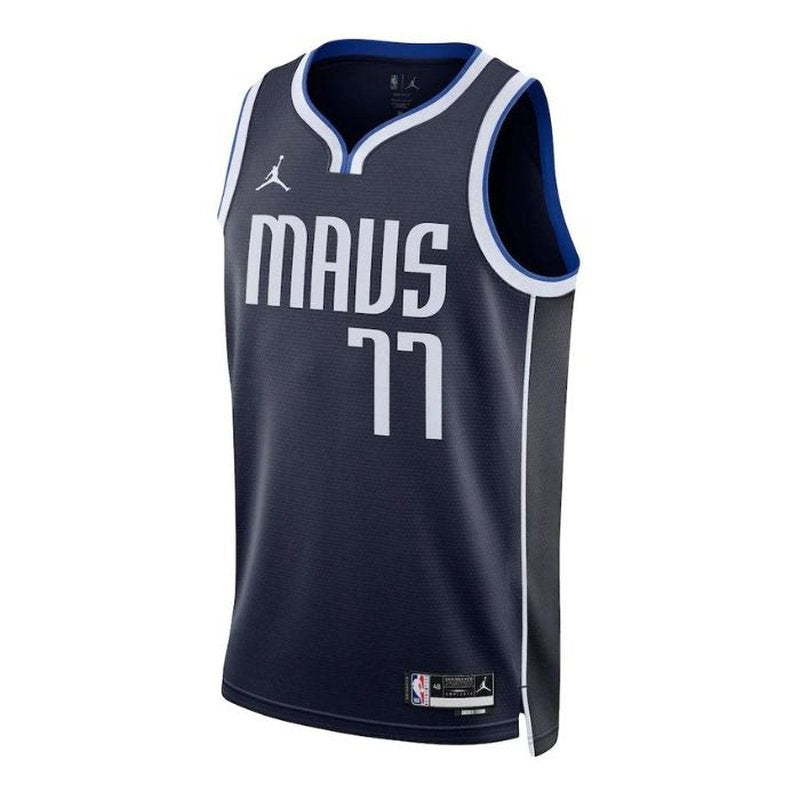 Luka Dončić - Dallas Mavericks - 2023 Impact Edition NBA Jersey - Navy Blue