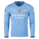 Camiseta Manchester City - Liga de Campeones - 24/25 I de Local - Manga Larga