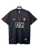 Camiseta Manchester United 07/08 Negro II de Visitante - Versión Retro