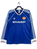 Camiseta Manchester United 88/90 II de Visitante - Manga Larga Versión Retro