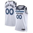 Camiseta NBA - Minnesota Timberwolves - 2023 Blanco - Edición Asociación