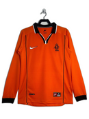 Camiseta Países Bajos 1998 I de Local - Manga Larga Versión Retro