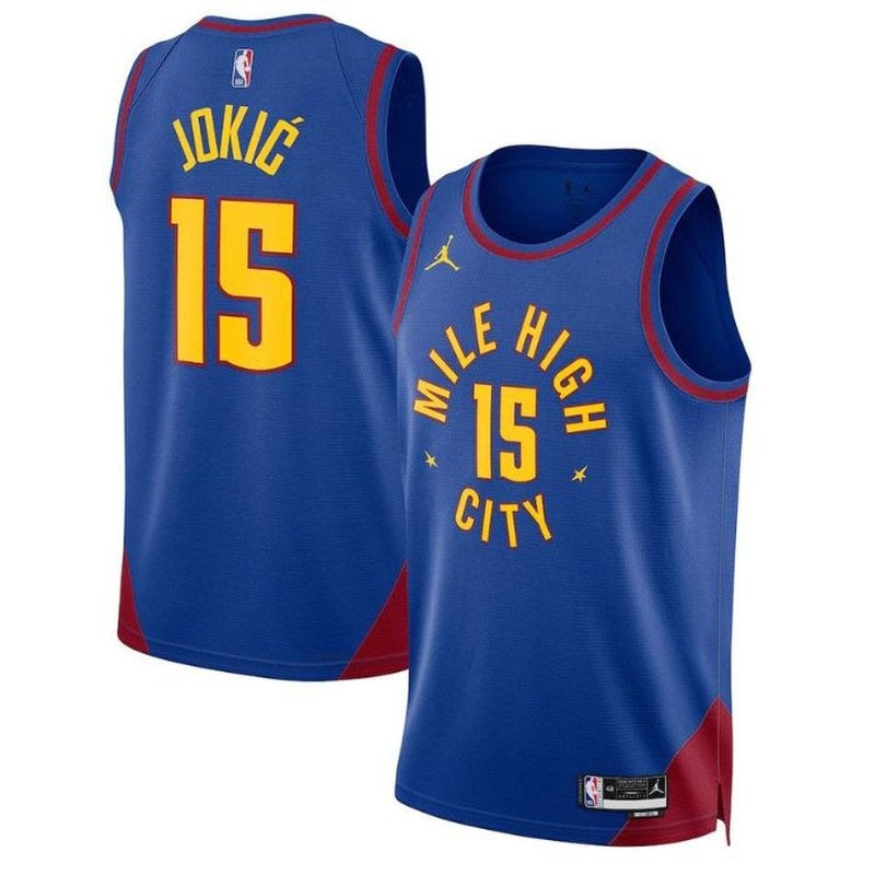 Nikola Jokic - Denver Nuggets - 2023 Impact Edition NBA Jersey - Blue