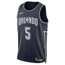 Camiseta NBA Paolo Banchero - Orlando Magic - 23/24 - Azul Marino - Edición Ciudad
