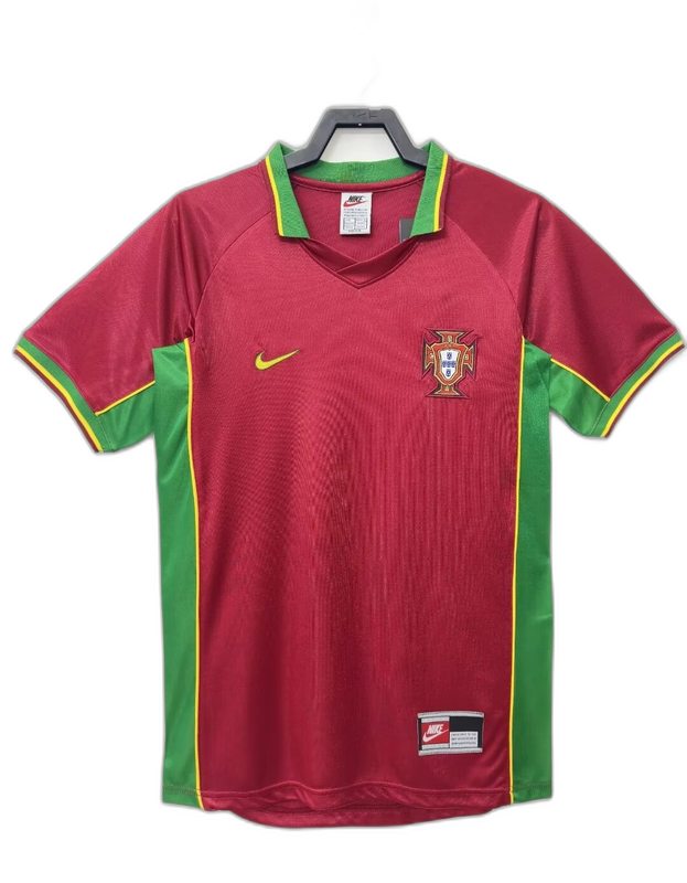 Portugal 1998 Home Shirt - Retro Version