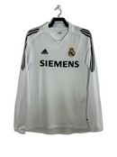 Real Madrid 05/06 Home Shirt - Long Sleeve Retro Version